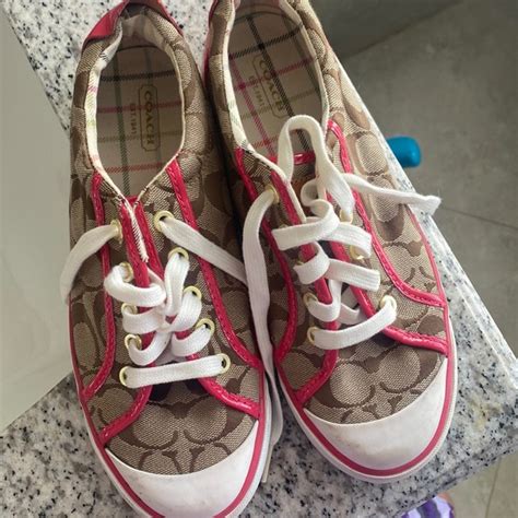 fake coach tennis shoes|how to find coach shoes.